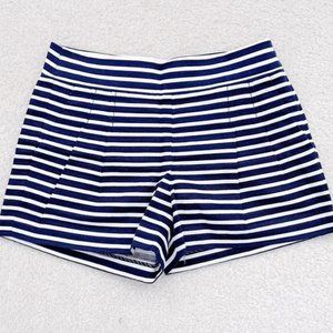 J. Crew Navy Striped Shorts